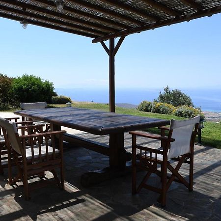 Tinos Sky View Villa Arnados Exteriér fotografie