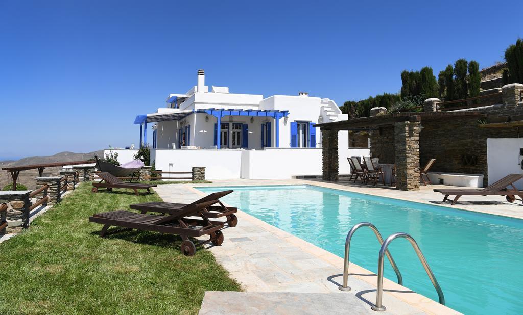 Tinos Sky View Villa Arnados Exteriér fotografie