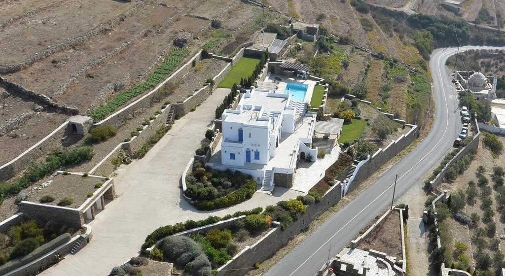 Tinos Sky View Villa Arnados Exteriér fotografie