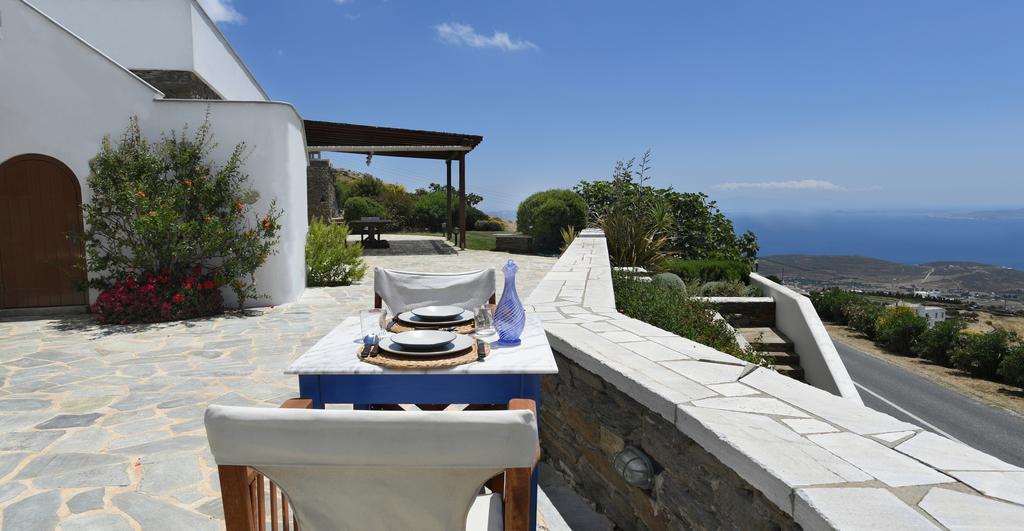 Tinos Sky View Villa Arnados Exteriér fotografie