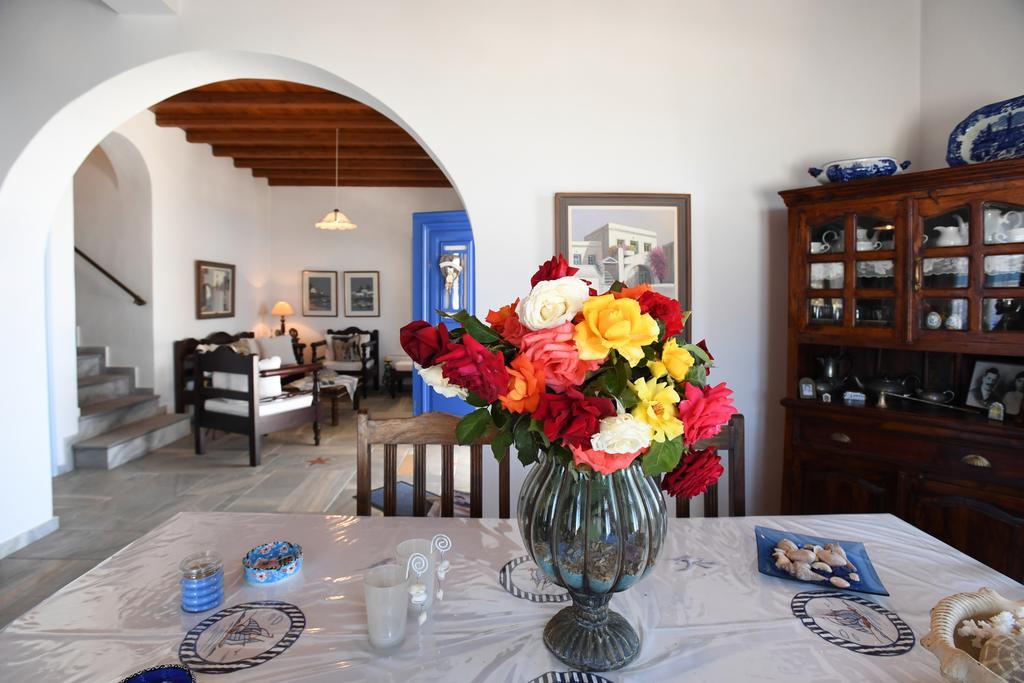 Tinos Sky View Villa Arnados Exteriér fotografie