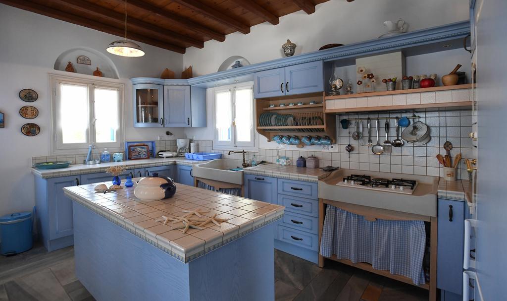 Tinos Sky View Villa Arnados Exteriér fotografie