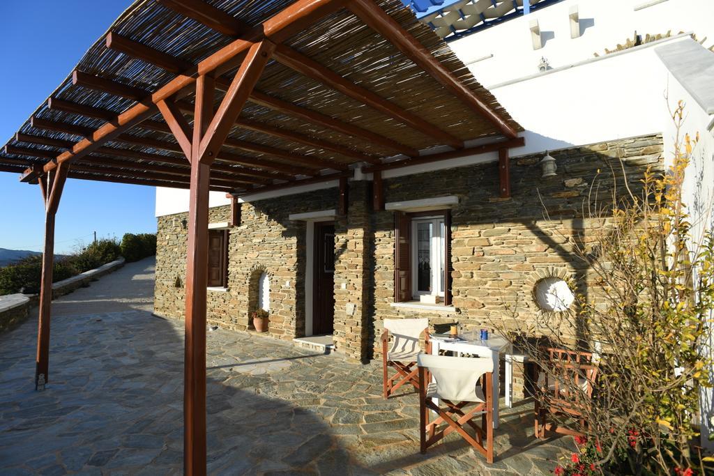 Tinos Sky View Villa Arnados Exteriér fotografie