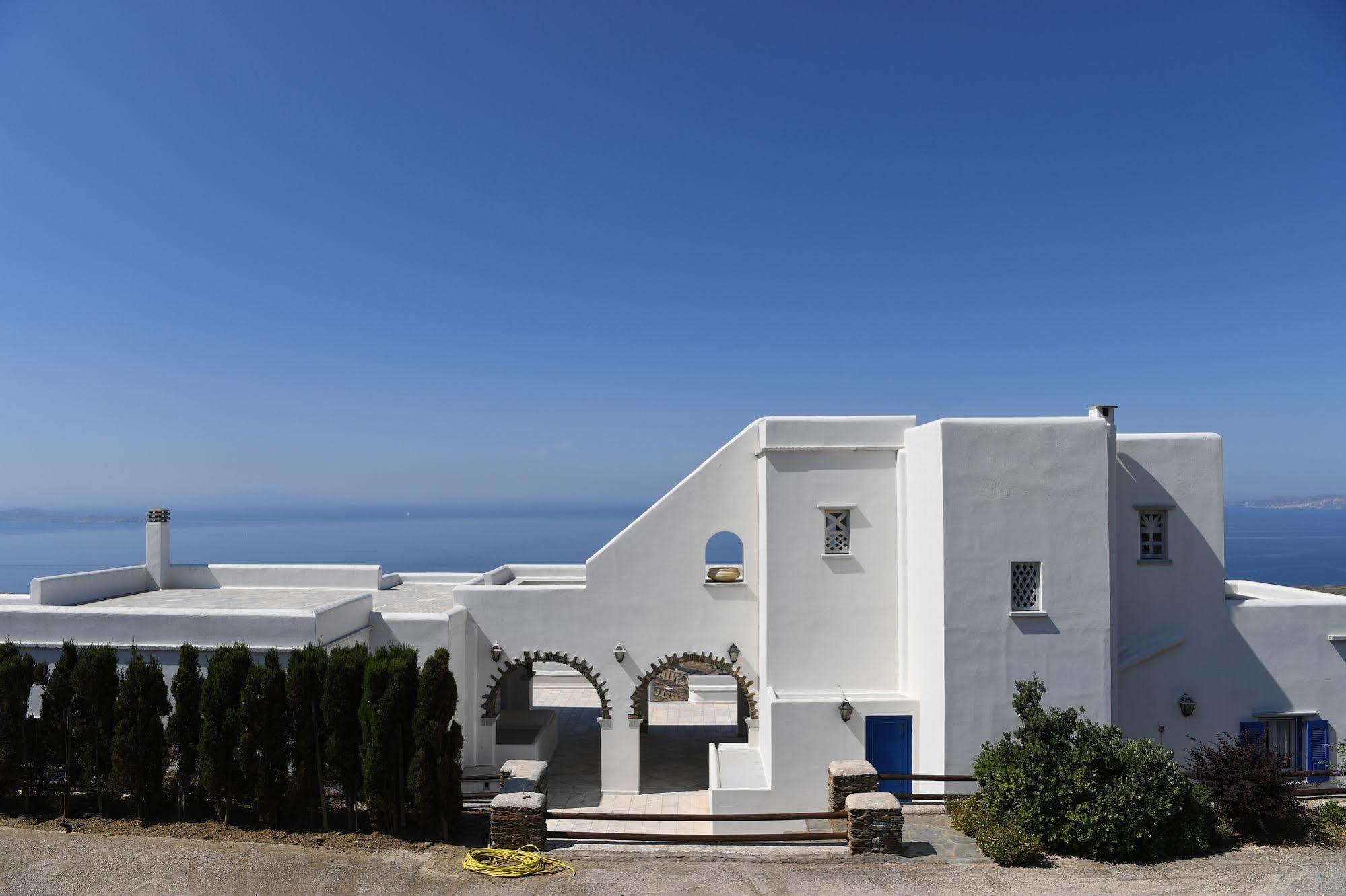 Tinos Sky View Villa Arnados Exteriér fotografie