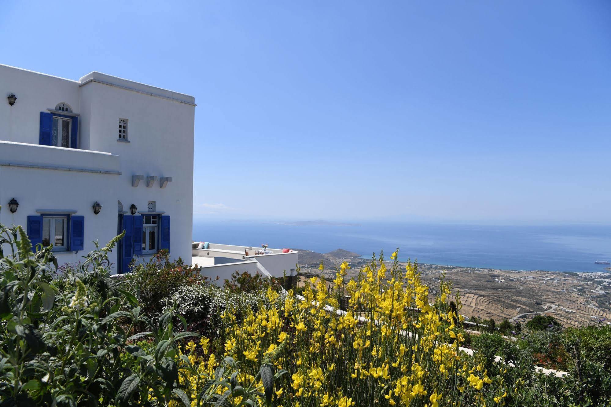 Tinos Sky View Villa Arnados Exteriér fotografie
