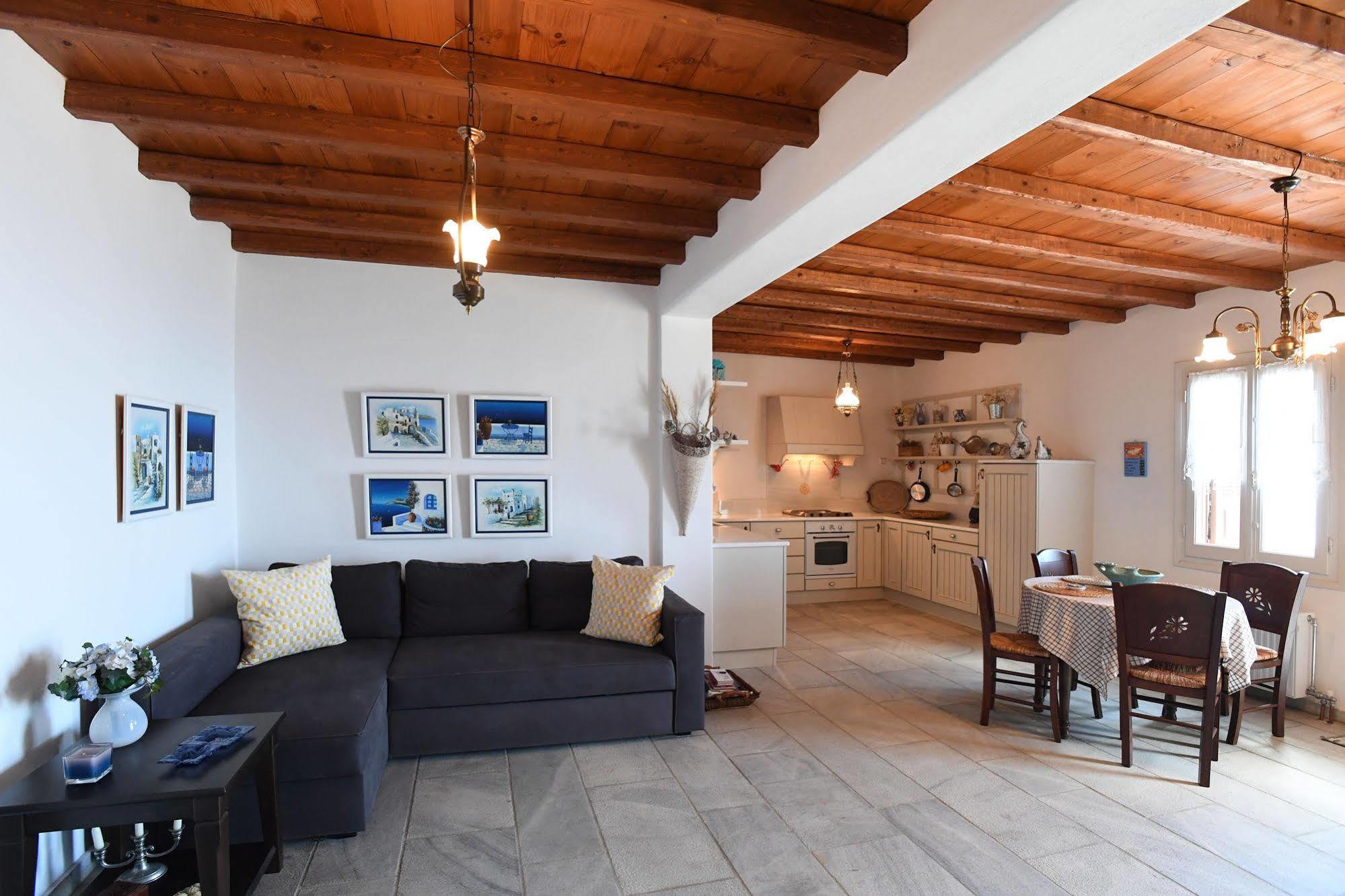Tinos Sky View Villa Arnados Exteriér fotografie