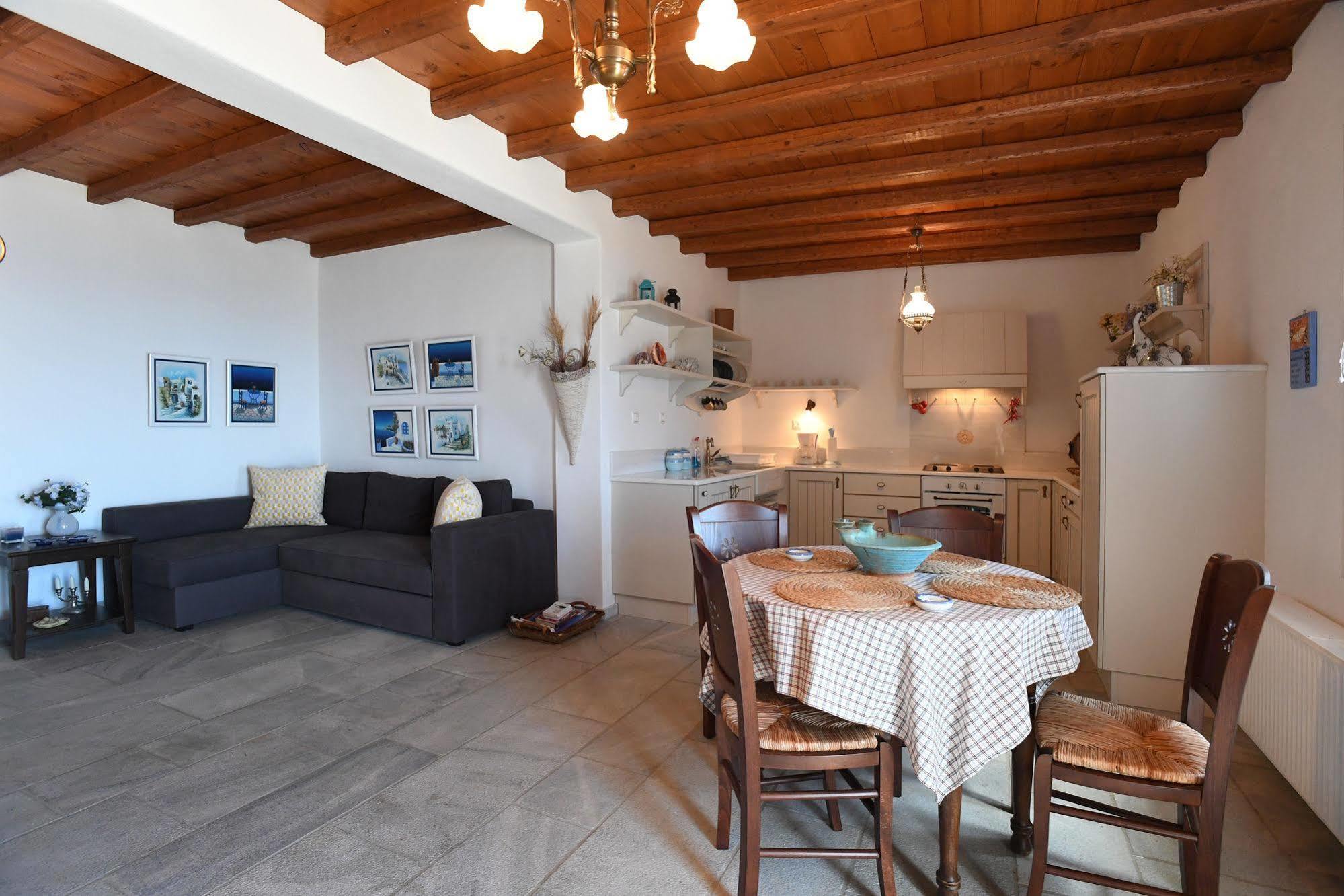 Tinos Sky View Villa Arnados Exteriér fotografie