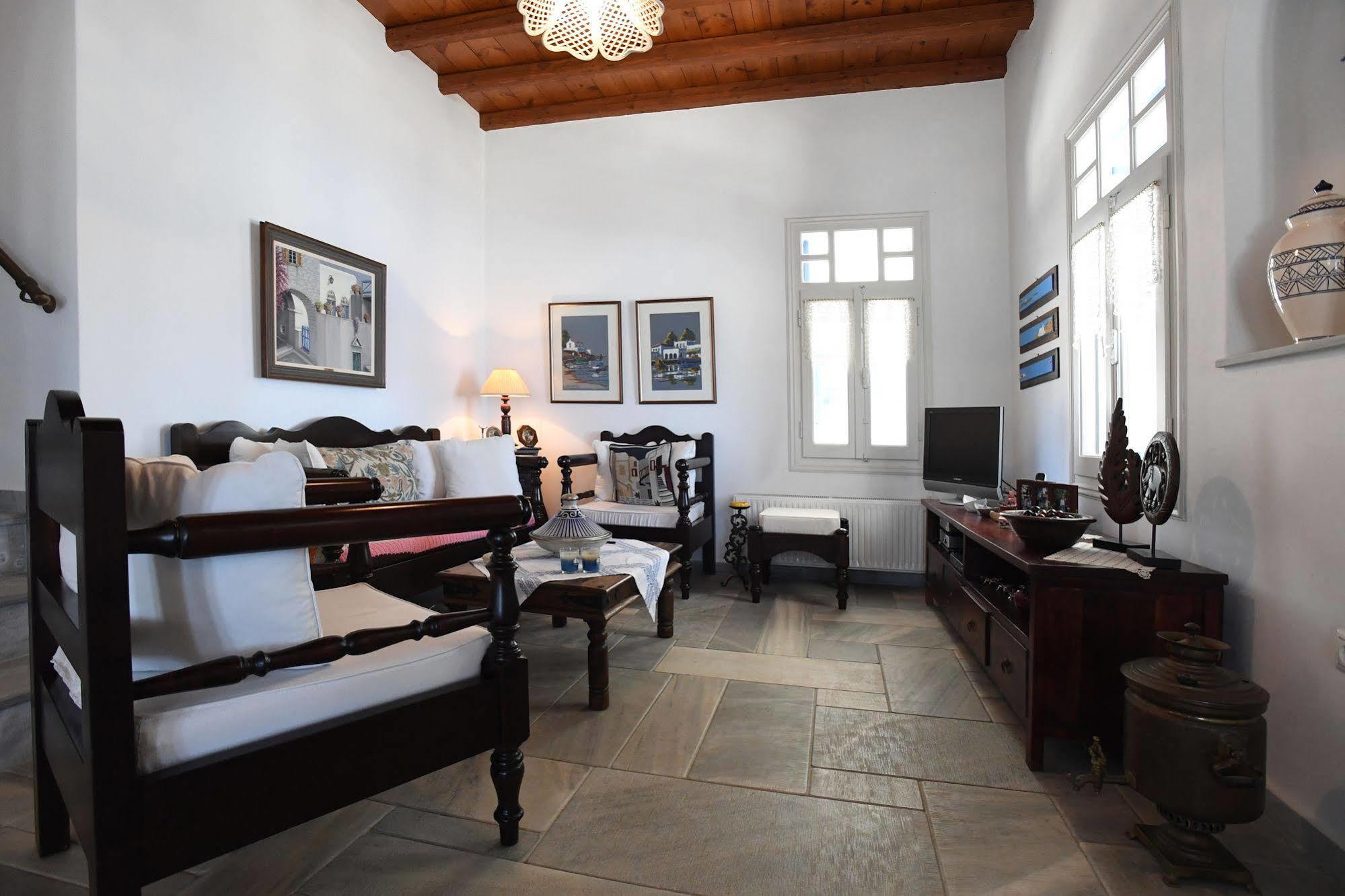 Tinos Sky View Villa Arnados Exteriér fotografie