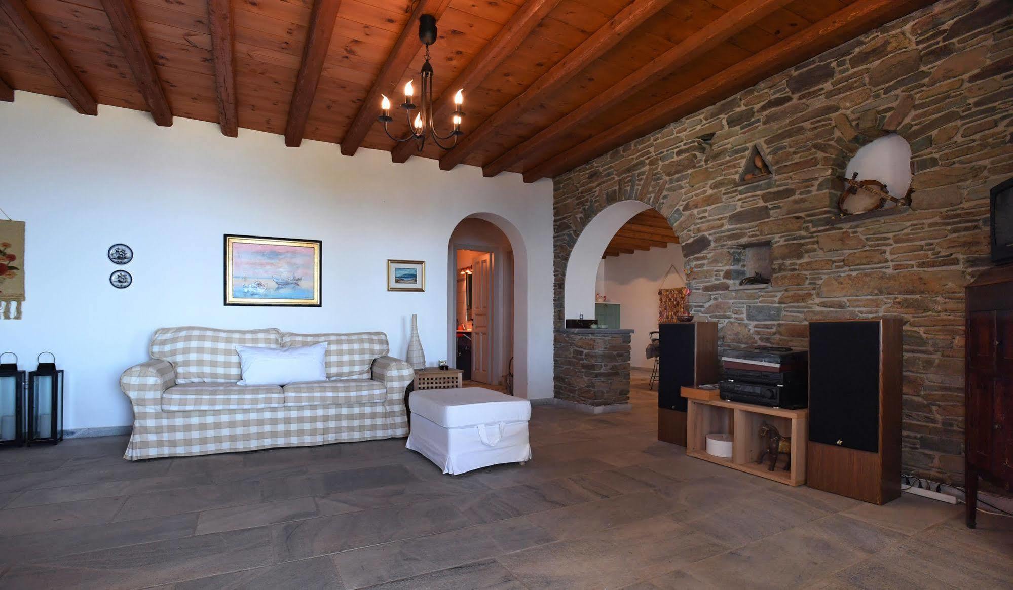 Tinos Sky View Villa Arnados Exteriér fotografie