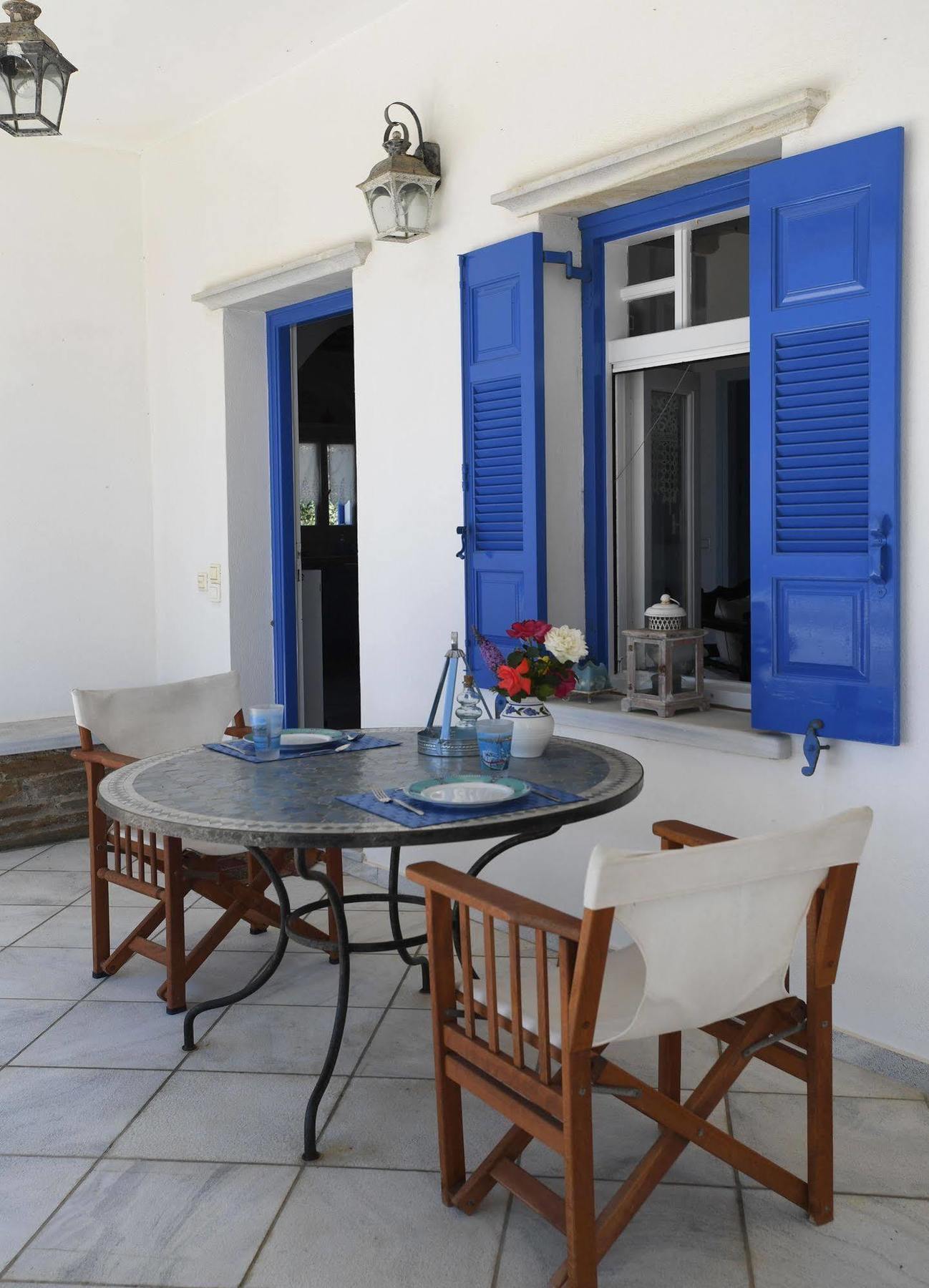 Tinos Sky View Villa Arnados Exteriér fotografie
