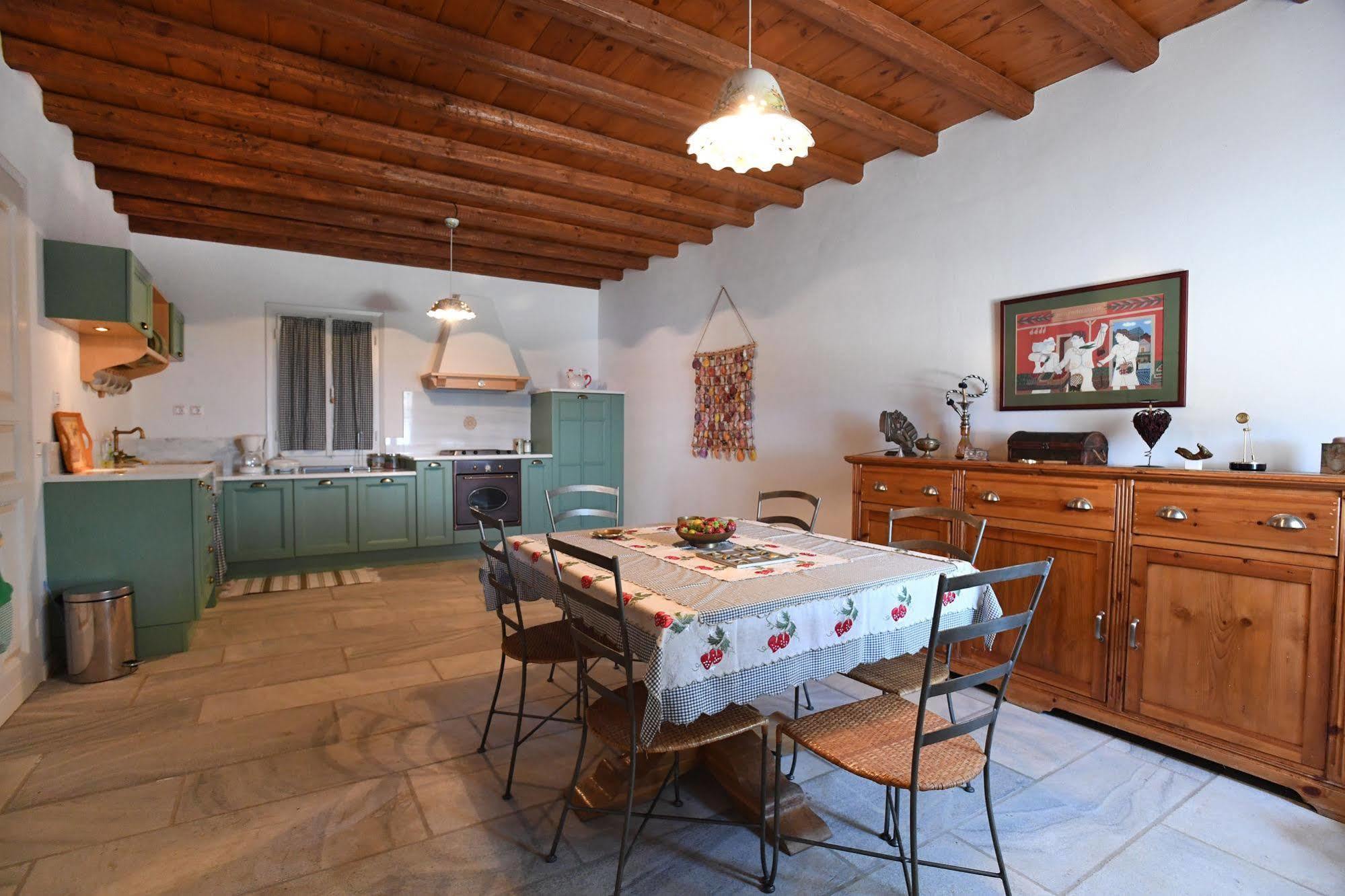 Tinos Sky View Villa Arnados Exteriér fotografie