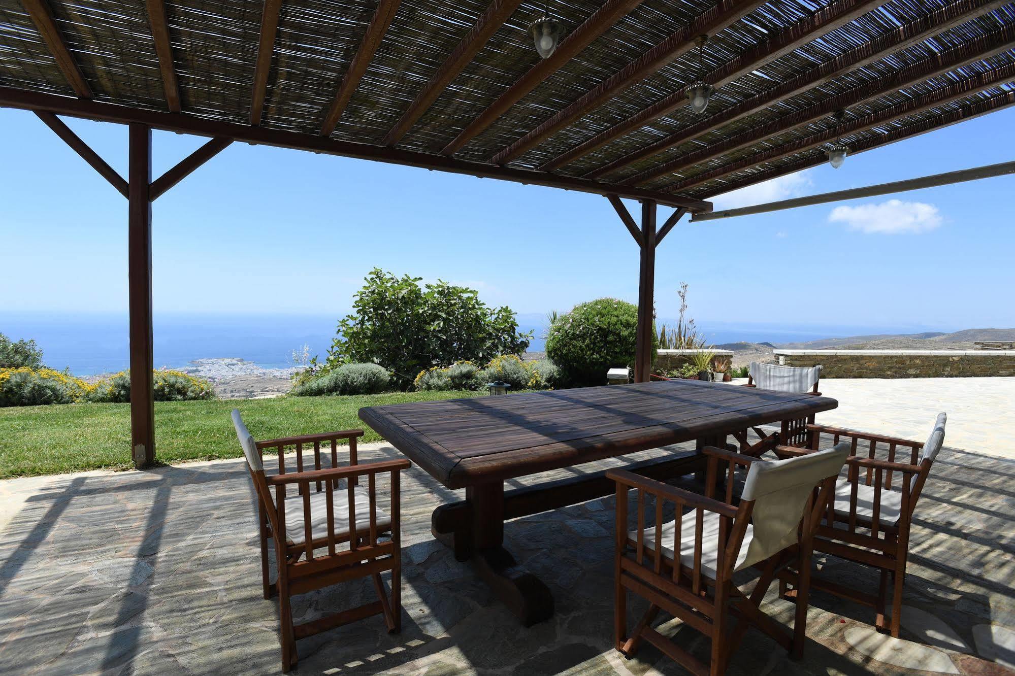 Tinos Sky View Villa Arnados Exteriér fotografie