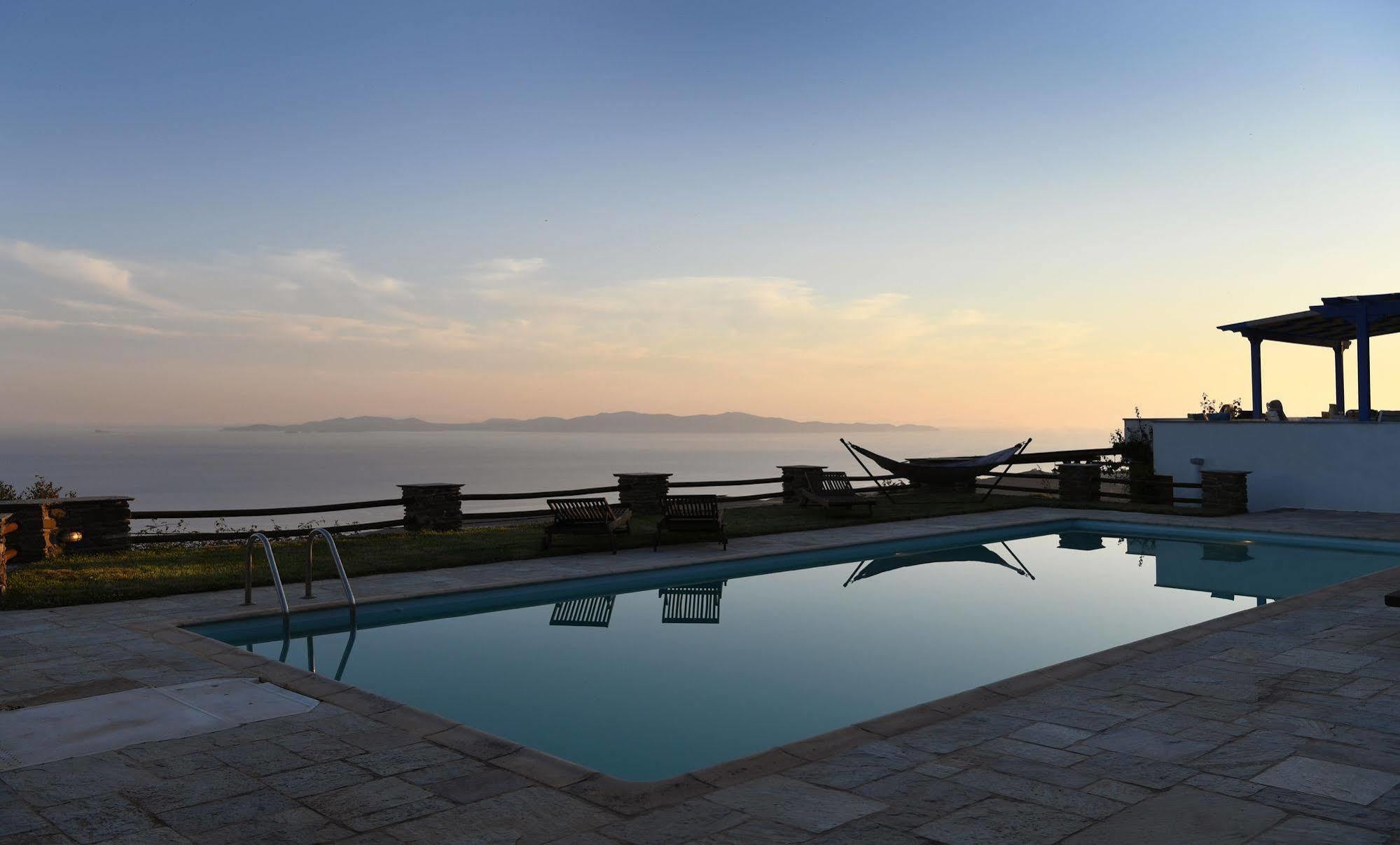 Tinos Sky View Villa Arnados Exteriér fotografie