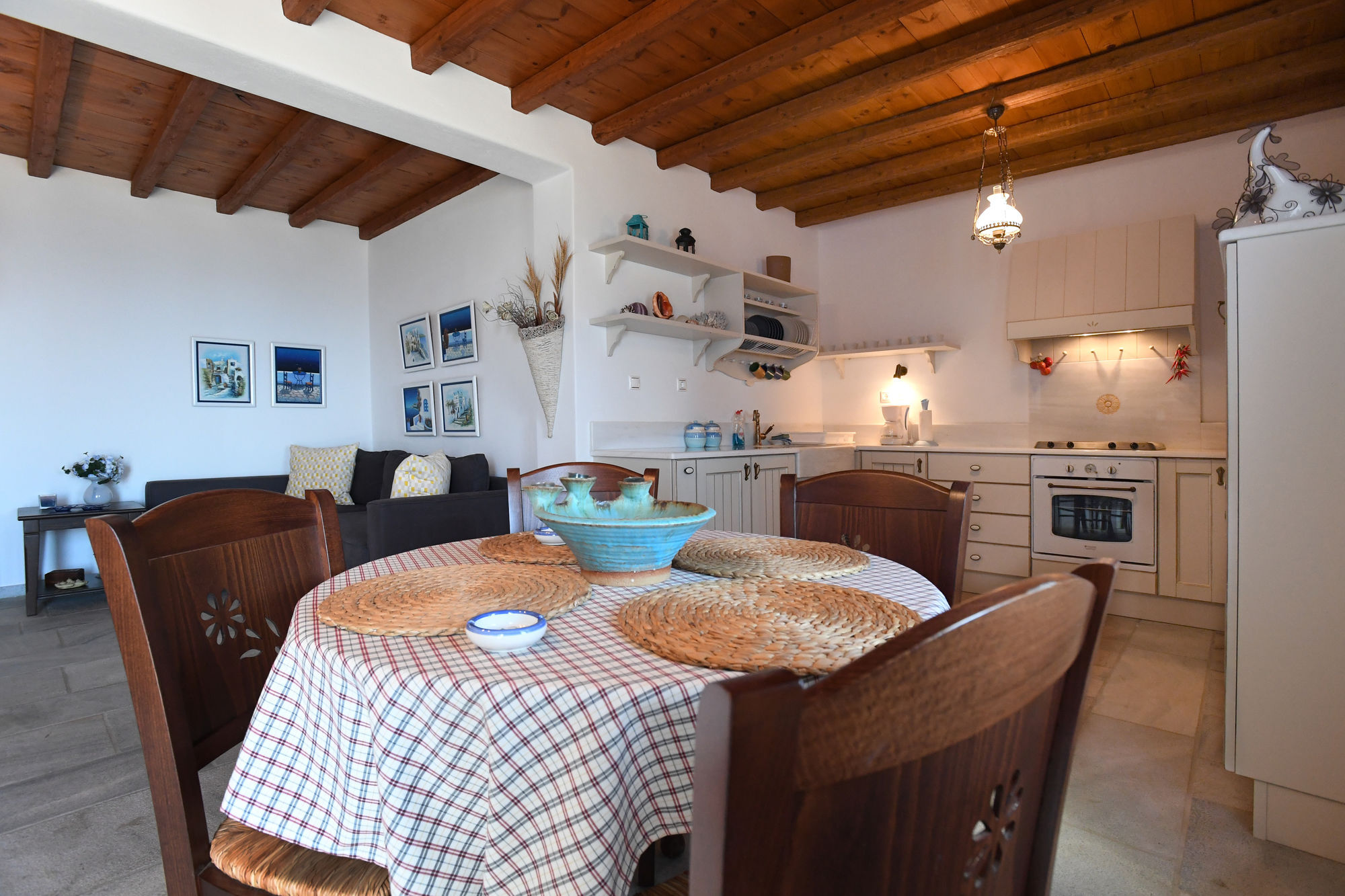Tinos Sky View Villa Arnados Exteriér fotografie